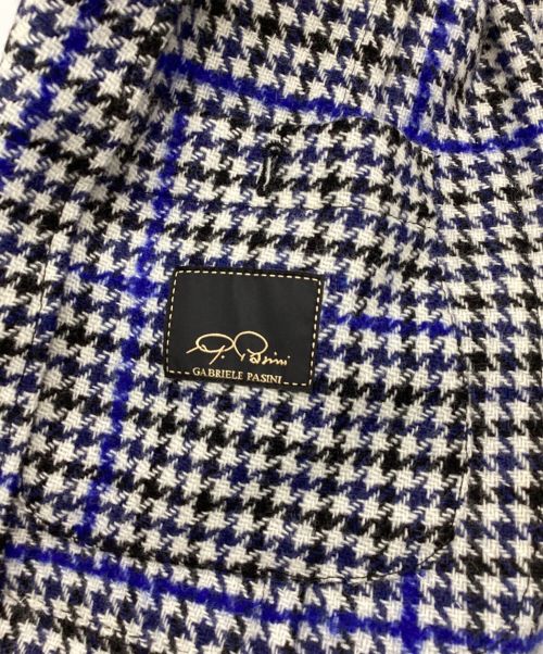 GABRIELE PASINI（ガブリエレパジーニ）GABRIELE PASINI (ガブリエレパジーニ) ハウンドトゥース3Bジャケット サイズ:48の古着・服飾アイテム