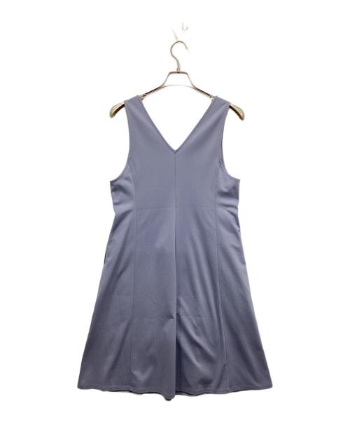 BLUE LABEL CRESTBRIDGE（ブルーレーベルクレストブリッジ）BLUE LABEL CRESTBRIDGE (ブルーレーベルクレストブリッジ) ジャンパースカートセットアップ ラベンダー サイズ:36の古着・服飾アイテム
