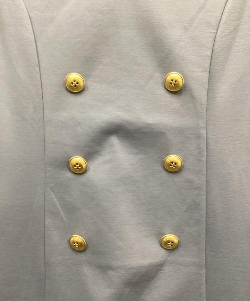 BLUE LABEL CRESTBRIDGE（ブルーレーベルクレストブリッジ）BLUE LABEL CRESTBRIDGE (ブルーレーベルクレストブリッジ) ジャンパースカートセットアップ ラベンダー サイズ:36の古着・服飾アイテム