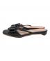 Her lip to (ハーリップトゥ) Big Bow Sandals ブラック サイズ:37：6000円