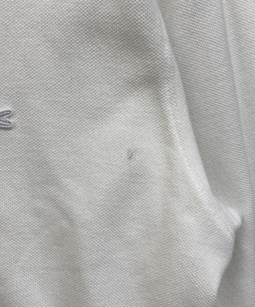 LACOSTE（ラコステ）LACOSTE (ラコステ) 別注モックネックTシャツロングスリーブ ホワイト サイズ:Mの古着・服飾アイテム