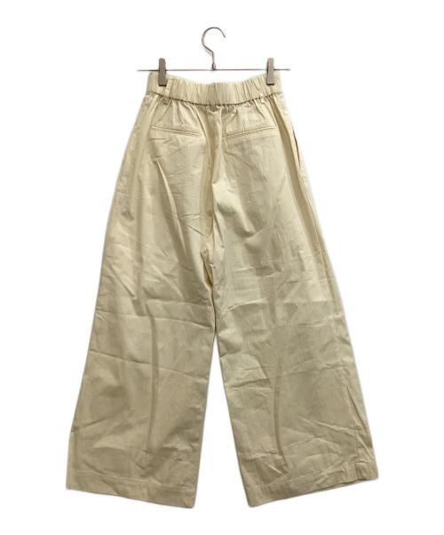 mystic（ミスティック）mystic (ミスティック) ダブルタックパンツ アイボリー サイズ:1 未使用品の古着・服飾アイテム