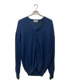 CALEEキャリー）の古着「7 GAUGE MOHAIR CARDIGAN」｜ネイビー