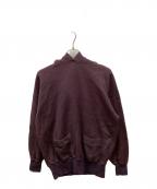 OLDE HOMESTEADERオールド ホームステッダー）の古着「Extra Cotton Fleece / Hooded Long Sleeve」｜パープル