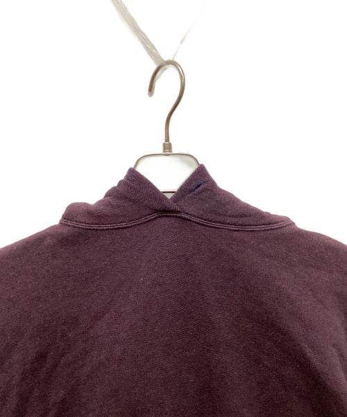 OLDE HOMESTEADER（オールド ホームステッダー）OLDE HOMESTEADER (オールド ホームステッダー) Extra Cotton Fleece / Hooded Long Sleeve パープル サイズ:46の古着・服飾アイテム