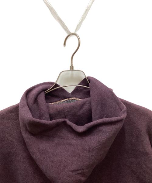 OLDE HOMESTEADER（オールド ホームステッダー）OLDE HOMESTEADER (オールド ホームステッダー) Extra Cotton Fleece / Hooded Long Sleeve パープル サイズ:46の古着・服飾アイテム
