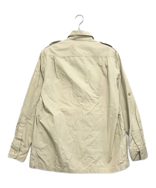 Willis & Geiger（ウィリスアンドガイガー）Willis & Geiger (ウィリスアンドガイガー) サファリジャケット ベージュ サイズ:42の古着・服飾アイテム