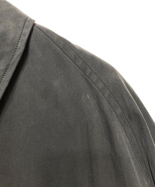 LE（エルイー）LE (エルイー) C/Pギャババルカラーコート ブラック サイズ:３の古着・服飾アイテム