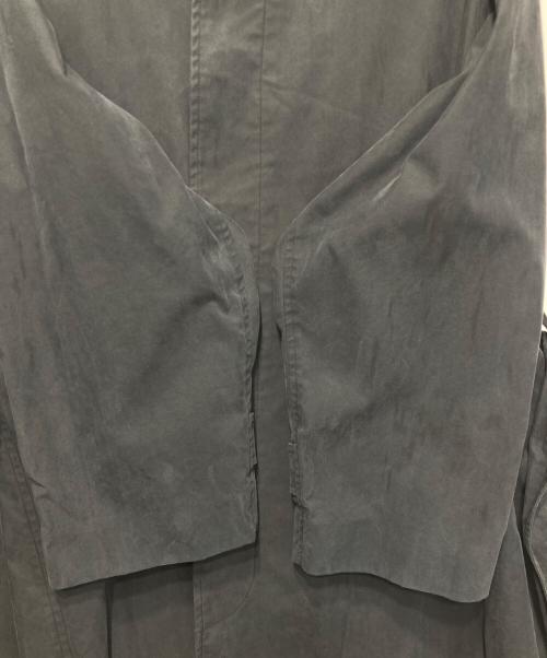 LE（エルイー）LE (エルイー) C/Pギャババルカラーコート ブラック サイズ:３の古着・服飾アイテム