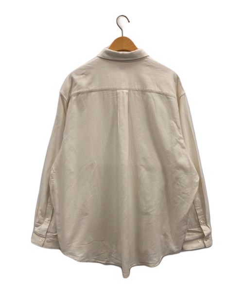 THE DAY（ザデイ）THE DAY (ザデイ) SOFT FLANNEL SHIRT ホワイト サイズ:3の古着・服飾アイテム