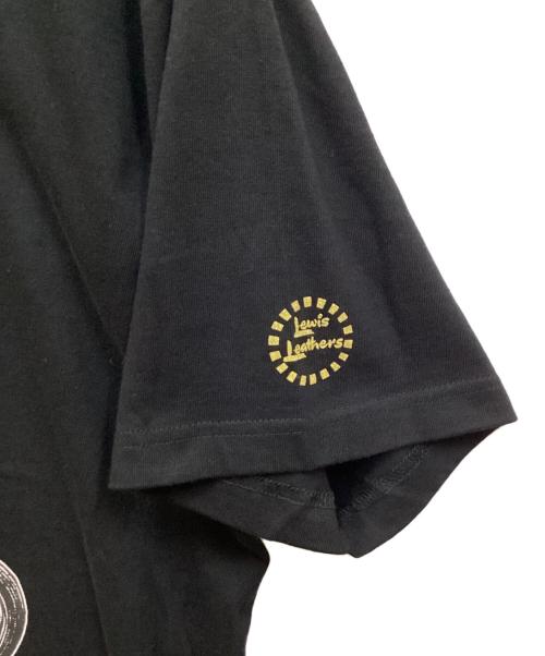 EROSTIKA（エロスティカ）EROSTIKA (エロスティカ) Lewis Leathers (ルイスレザース) プリントTシャツ ブラック サイズ:XL 未使用品の古着・服飾アイテム