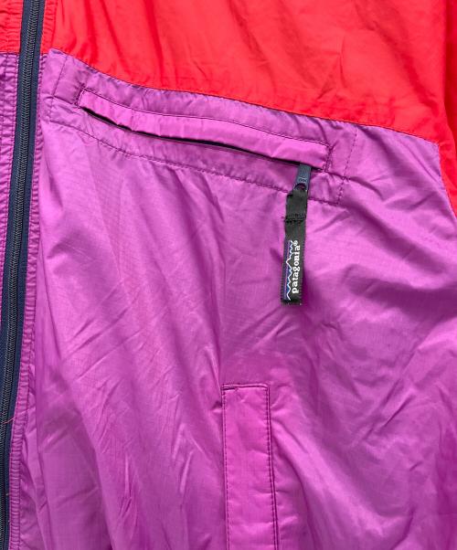 Patagonia（パタゴニア）Patagonia (パタゴニア) フェザーウェイトジャケット レッド×パープル サイズ:Lの古着・服飾アイテム