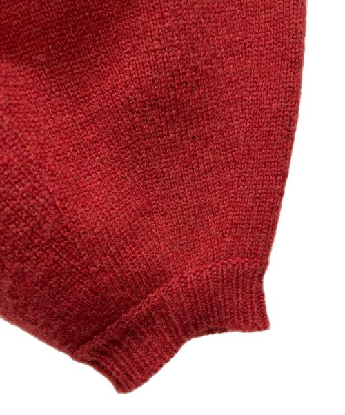 Chloe（クロエ）Chloe (クロエ) ボリュームスリーブニット クリムゾンレッド サイズ:XSの古着・服飾アイテム