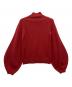 Chloe (クロエ) ボリュームスリーブニット クリムゾンレッド サイズ:XS：12000円