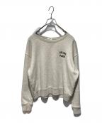 CELINEセリーヌ）の古着「ルーズ スウェットシャツ / コットンフリース」｜クリーム