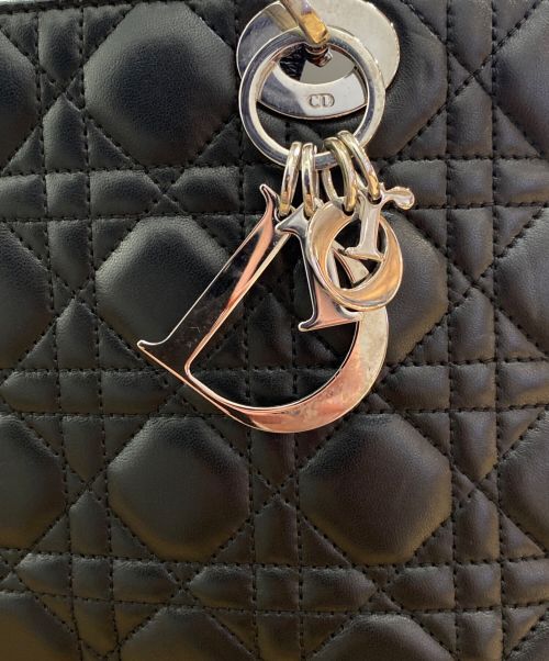 Christian Dior（クリスチャン ディオール）Christian Dior (クリスチャン ディオール) レディディオール カナージュ  サイズ:-の古着・服飾アイテム