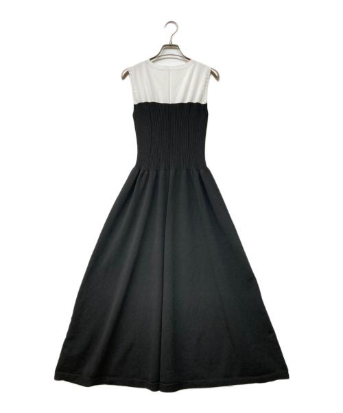 Apuweiser-riche（アプワイザーリッシェ）Apuweiser-riche (アプワイザーリッシェ) ホールガーメントビスチェ切替ワンピース ブラック サイズ:1の古着・服飾アイテム