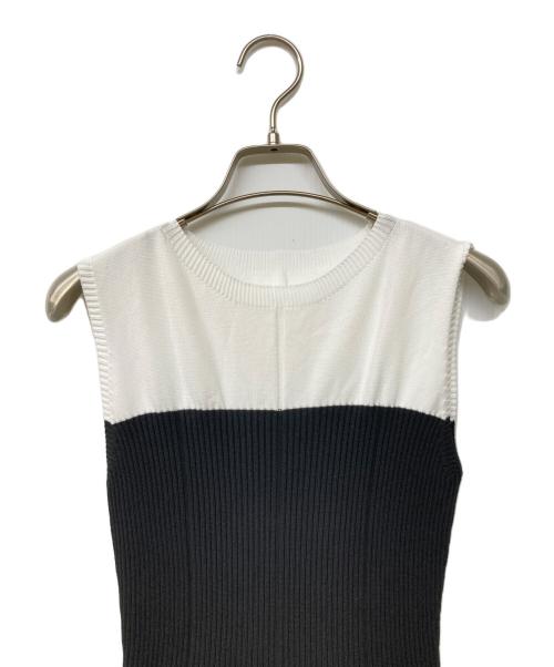 Apuweiser-riche（アプワイザーリッシェ）Apuweiser-riche (アプワイザーリッシェ) ホールガーメントビスチェ切替ワンピース ブラック サイズ:1の古着・服飾アイテム