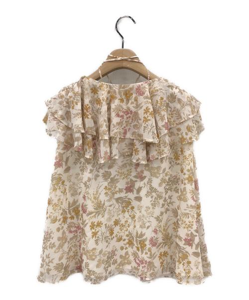 CELFORD（セルフォード）CELFORD (セルフォード) チョーカークレープブラウス フラワー サイズ:Fの古着・服飾アイテム