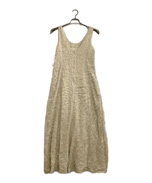 CLANE（クラネ）CLANE (クラネ) フェザーフレアワンピース アイボリー サイズ:1 未使用品の古着・服飾アイテム