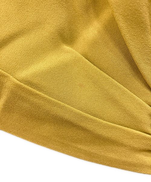 DRIES VAN NOTEN（ドリスヴァンノッテン）DRIES VAN NOTEN (ドリスヴァンノッテン) ギャザー入り変形ワンピース グリーン サイズ:36の古着・服飾アイテム