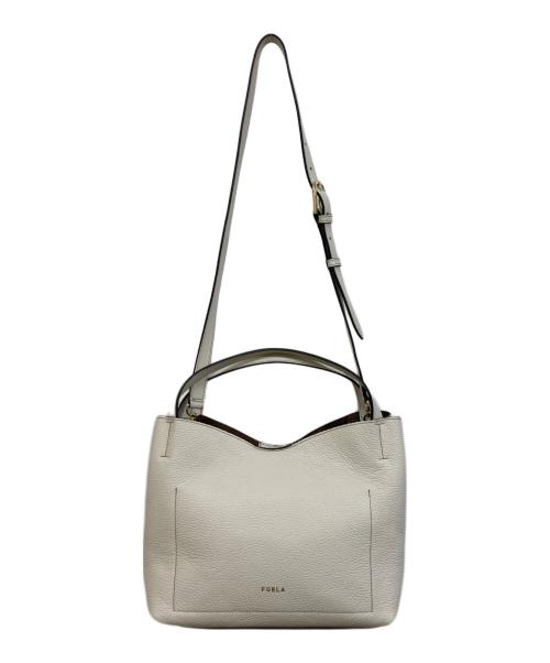 FURLA（フルラ）FURLA (フルラ) PRIMULA S TOTE ホワイトの古着・服飾アイテム