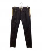 EMPORIO ARMANIエンポリオアルマーニ）の古着「デニムパンツ」｜ブラック