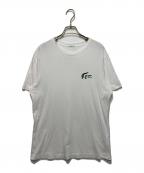 LACOSTE×A.P.C.ラコステ×アーペーセー）の古着「RELAXED FIT COTTON JERSEY T-SHIRT」｜ホワイト