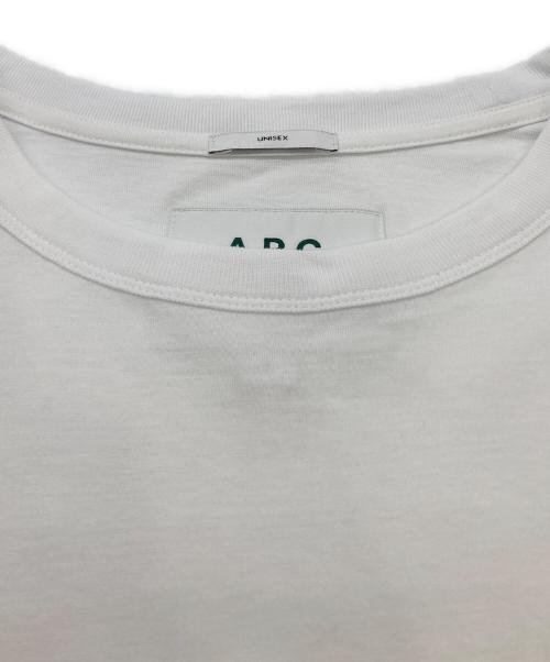 LACOSTE（ラコステ）LACOSTE (ラコステ) A.P.C. (アーペーセー) RELAXED FIT COTTON JERSEY T-SHIRT ホワイト サイズ:Sの古着・服飾アイテム