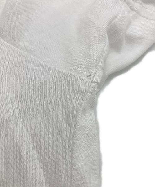 LACOSTE（ラコステ）LACOSTE (ラコステ) A.P.C. (アーペーセー) RELAXED FIT COTTON JERSEY T-SHIRT ホワイト サイズ:Sの古着・服飾アイテム