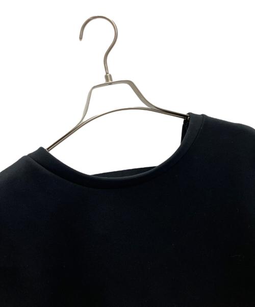 LE PHIL（ル フィル）LE PHIL (ル フィル) リサイクルダンボールジャージーカットソー ブラック サイズ:FREEの古着・服飾アイテム