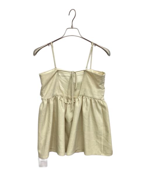 mystic（ミスティック）mystic (ミスティック) ビスチェキャミセットアップ アイボリー サイズ:1の古着・服飾アイテム