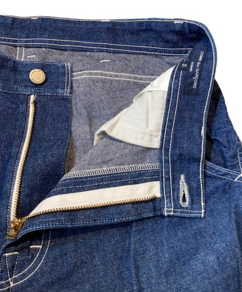 COMME des GARCONS HOMME（コムデギャルソン オム）COMME des GARCONS HOMME (コムデギャルソン オム) ペインターパンツ ブルー サイズ:Sの古着・服飾アイテム