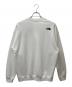 THE NORTH FACE (ザ ノース フェイス) NEVER STOP ING Crew ホワイト サイズ:S 未使用品：8000円
