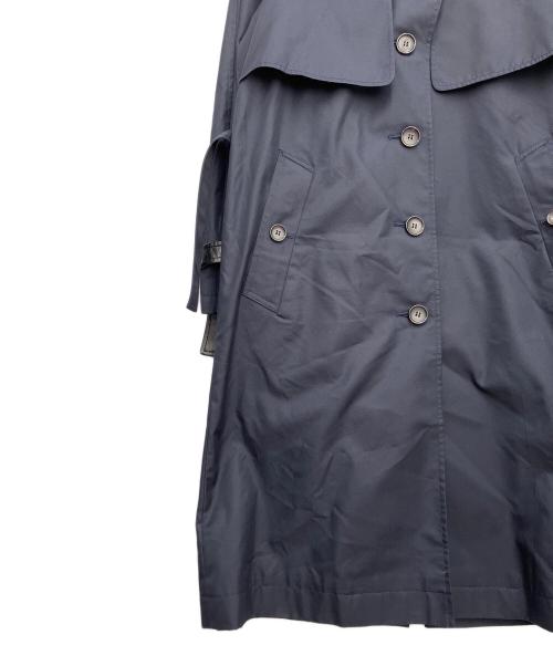COACH（コーチ）COACH (コーチ) フーデッド トレンチ ネイビー サイズ:4の古着・服飾アイテム