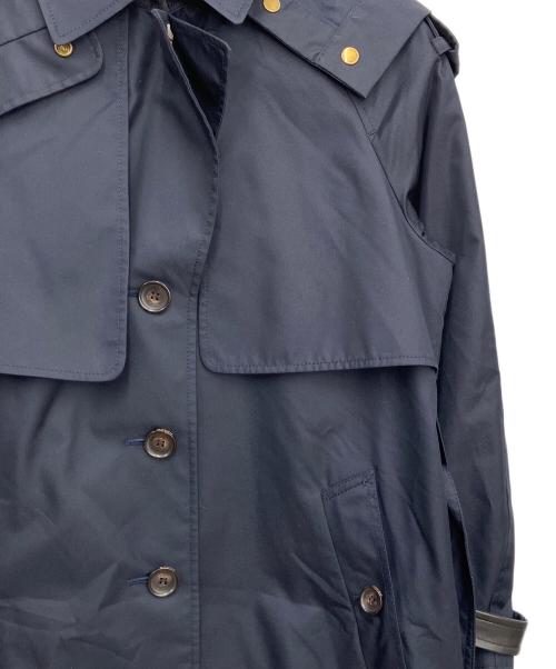 COACH（コーチ）COACH (コーチ) フーデッド トレンチ ネイビー サイズ:4の古着・服飾アイテム