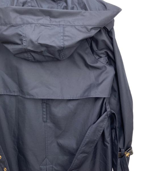 COACH（コーチ）COACH (コーチ) フーデッド トレンチ ネイビー サイズ:4の古着・服飾アイテム