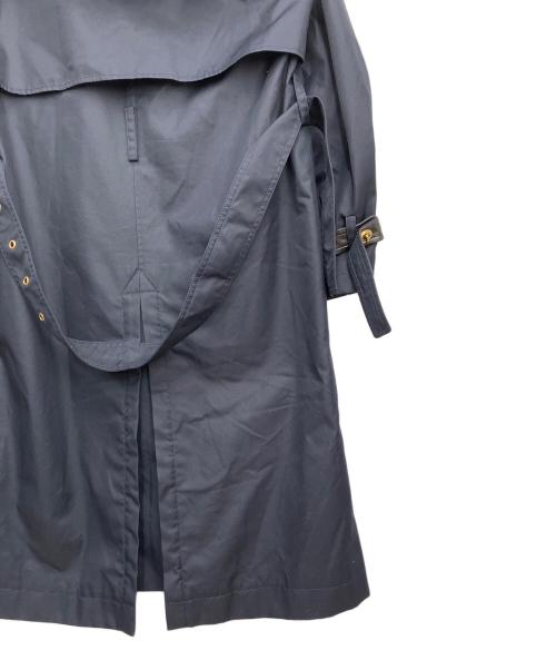 COACH（コーチ）COACH (コーチ) フーデッド トレンチ ネイビー サイズ:4の古着・服飾アイテム
