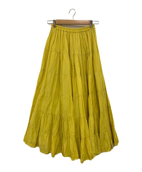 MARIHA（マリハ）MARIHA (マリハ) 草原の虹のスカート イエロー サイズ:-の古着・服飾アイテム