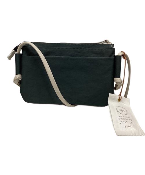 豊岡鞄（トヨオカカバン）豊岡鞄 (トヨオカカバン) TUTUMU お散歩WALLET グリーンの古着・服飾アイテム