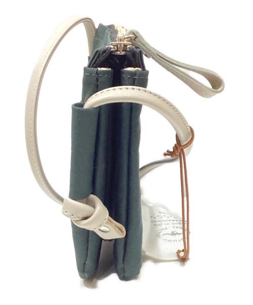 豊岡鞄（トヨオカカバン）豊岡鞄 (トヨオカカバン) TUTUMU お散歩WALLET グリーンの古着・服飾アイテム