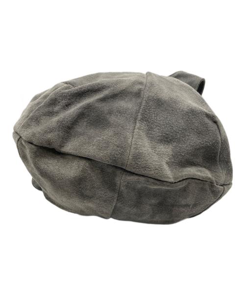 TOKYO LEATHER FACTORY（トウキョウ レザー ファクトリー）TOKYO LEATHER FACTORY (トウキョウ レザー ファクトリー) 洗える革のドロップトートバッグ グレーの古着・服飾アイテム