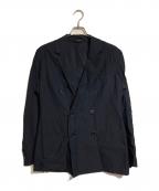 HERMESエルメス）の古着「シアサッカーダブルジャケット」｜ネイビー