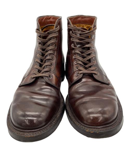 Alden（オールデン）ALDEN (オールデン) BEAMS (ビームス) 別注マンソンブーツ バーガンディー サイズ:5 1/2の古着・服飾アイテム