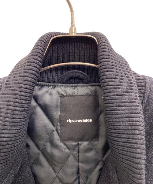 ripvanwinkle（リップヴァンウィンクル）ripvanwinkle (リップヴァンウィンクル) スタジアムブルゾン ネイビー サイズ:3 未使用品の古着・服飾アイテム