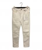 Junhashimoto×EDWINジュンハシモト×エドウィン）の古着「デニムパンツ」｜ホワイト