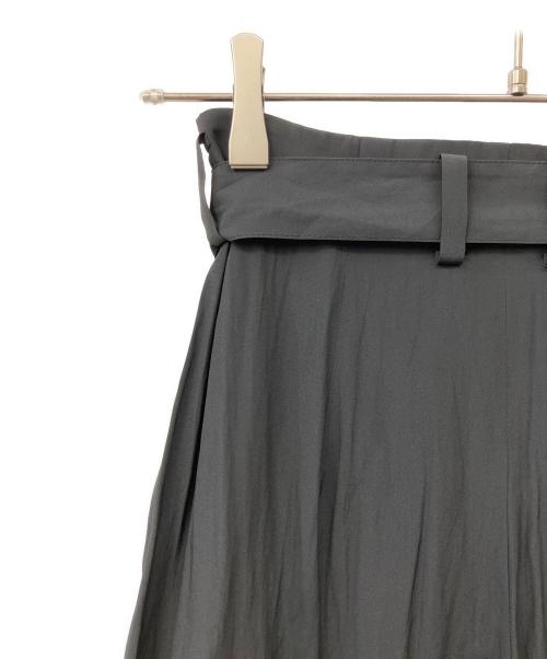 L'appartement（アパルトモン）L'appartement (アパルトモン) ベルト付きワイドパンツ ブラック サイズ:34の古着・服飾アイテム