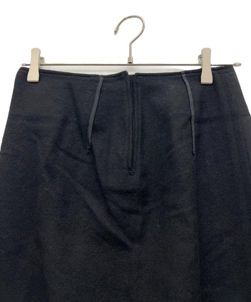 YOHJI YAMAMOTO（ヨウジヤマモト）YOHJI YAMAMOTO (ヨウジヤマモト) バック切替ロングスカート ブラック サイズ:1の古着・服飾アイテム