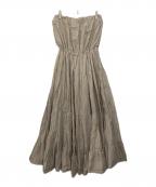 MARIHAマリハ）の古着「草原の夢のドレス」｜ベージュ