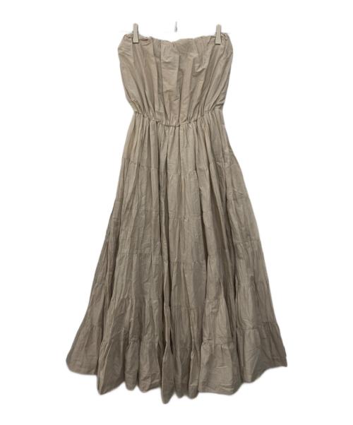 MARIHA（マリハ）MARIHA (マリハ) 草原の夢のドレス ベージュ サイズ:SIZE36の古着・服飾アイテム